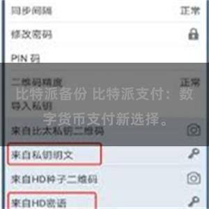 比特派备份 比特派支付：数字货币支付新选择。