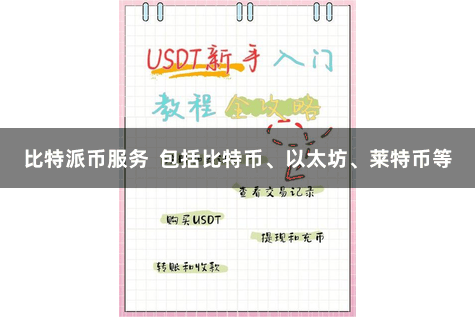 比特派币服务  包括比特币、以太坊、莱特币等